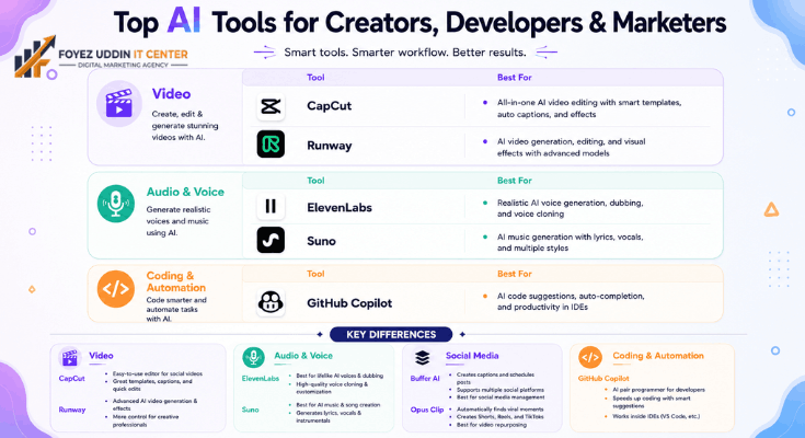 Best AI Tools for Content Creation