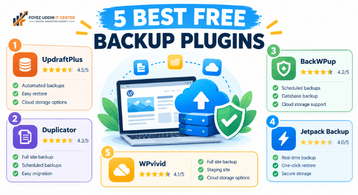 Best Free WordPress Backup Plugins