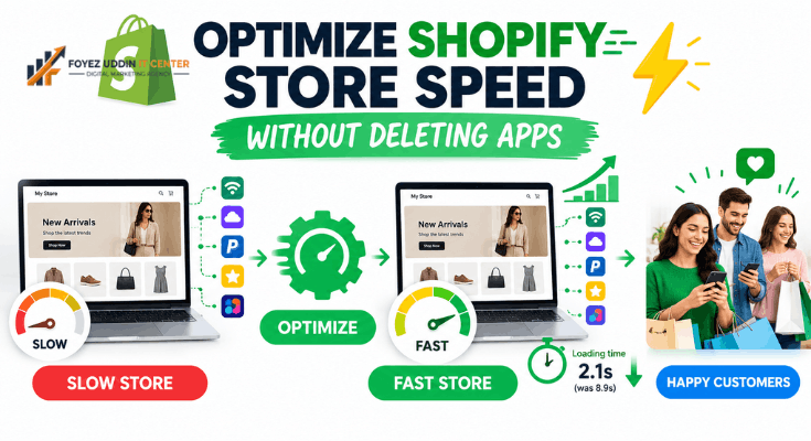 Optimize Shopify Store Speed Without Deleting Apps